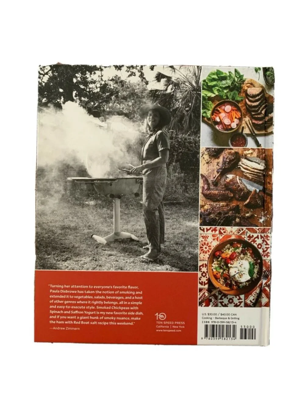 Thank You for Smoking Fun and Fearless Recipes Cooked Fire Book Paula Disbrowe